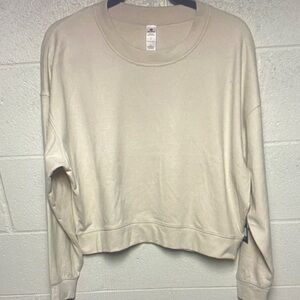 90 Degree By Reflex Cream Sweatshirt